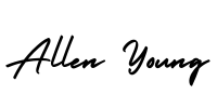 Allen Young Signature